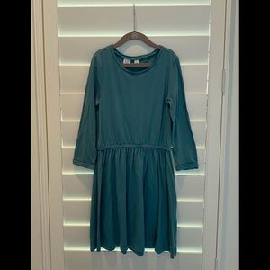 Gap Girls’ Teal Long Sleeve Dress